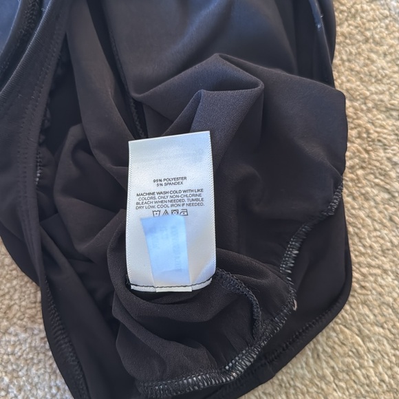 Express Black Square Neck Sleeveless Bodysuit | Size M - Picture 7 of 9